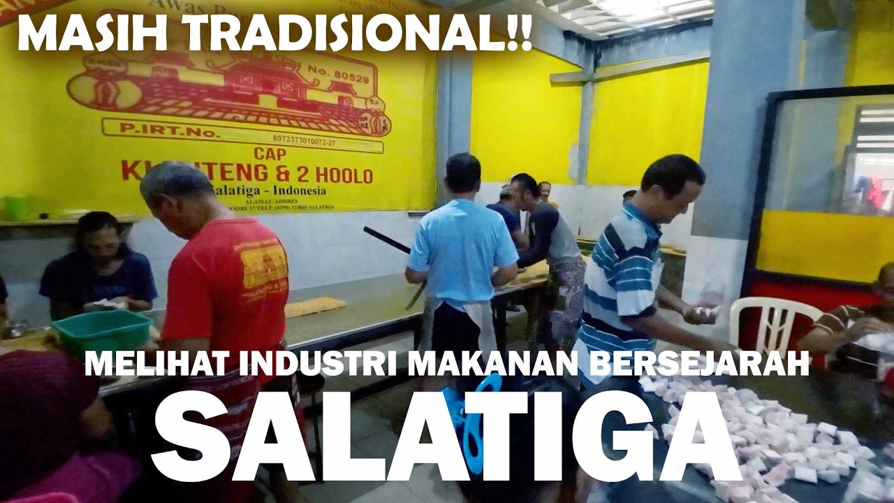 Sejarah industri makanan khas SALATIGA, enting-enting gepuk