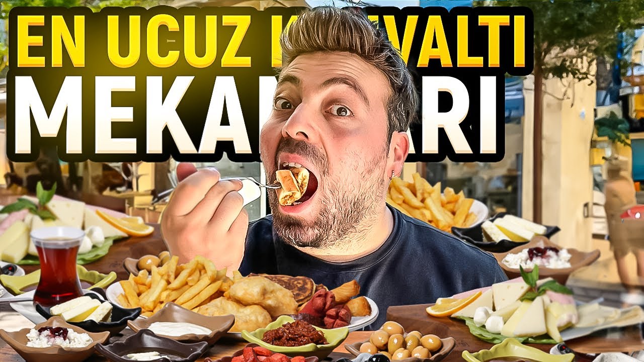 İSTANBUL' UN EN UCUZ KAHVALTI MEKANLARINI DENEDİM !