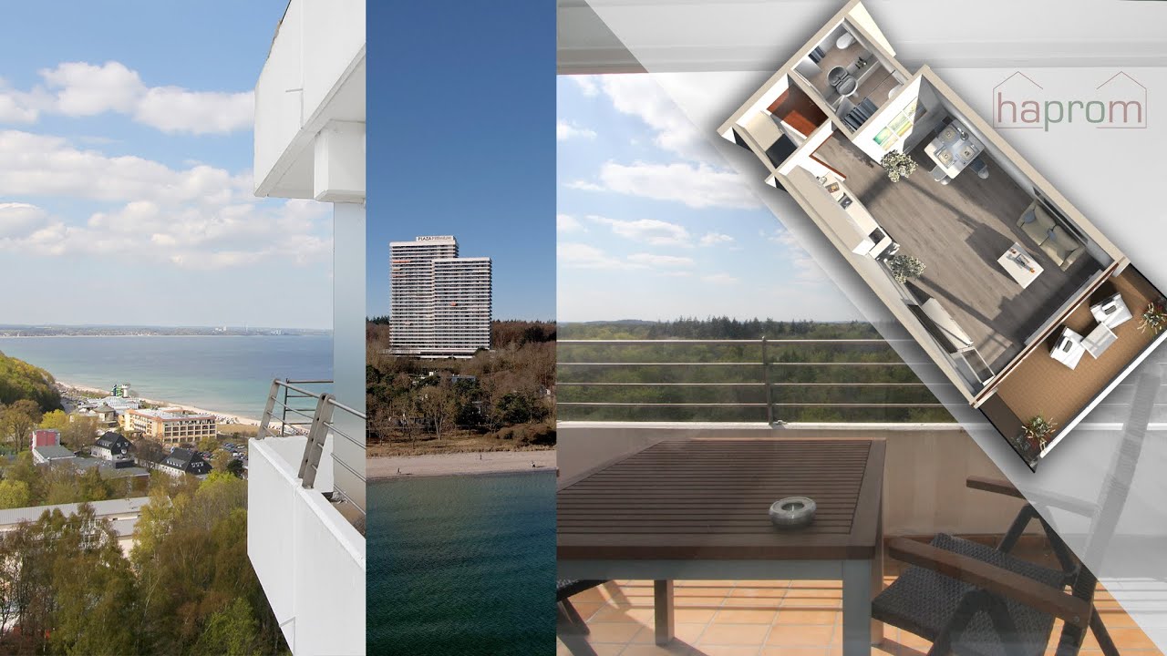 Weitblick-Appartement mit Küstenblick: 15. Etage / Plaza Premium Timmendorfer Strand