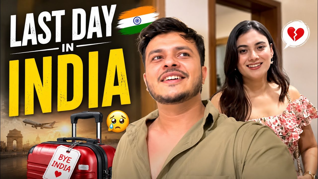Last day in India 😳