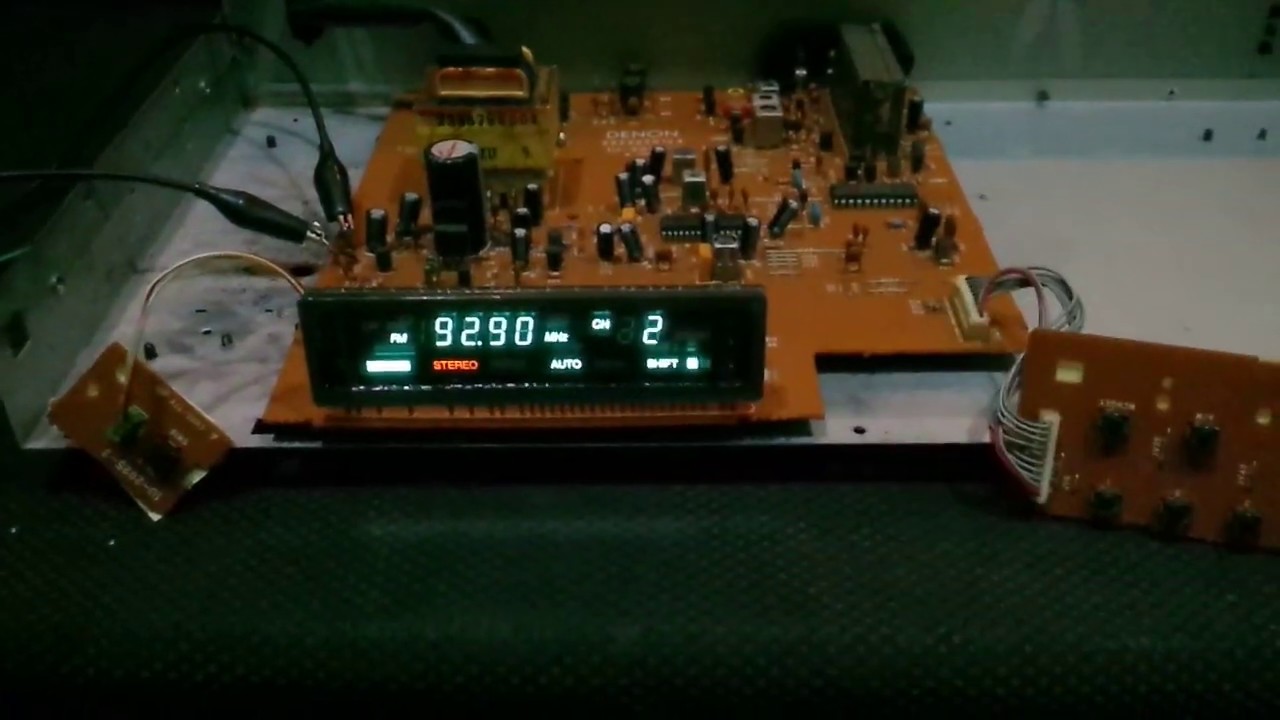 Denon TU-260L FM Stereo Detector Adjustment.