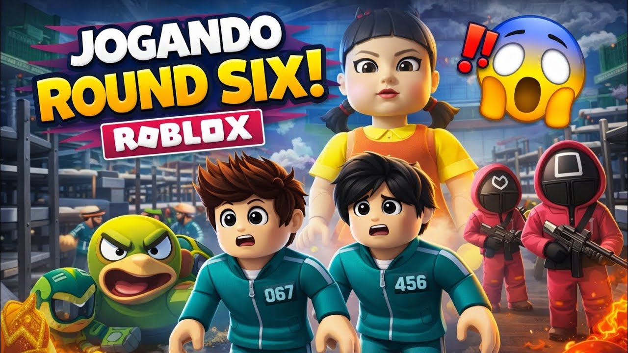 ROUND SIX NO ROBLOX | SALVE SE QUEM PUDER... 
