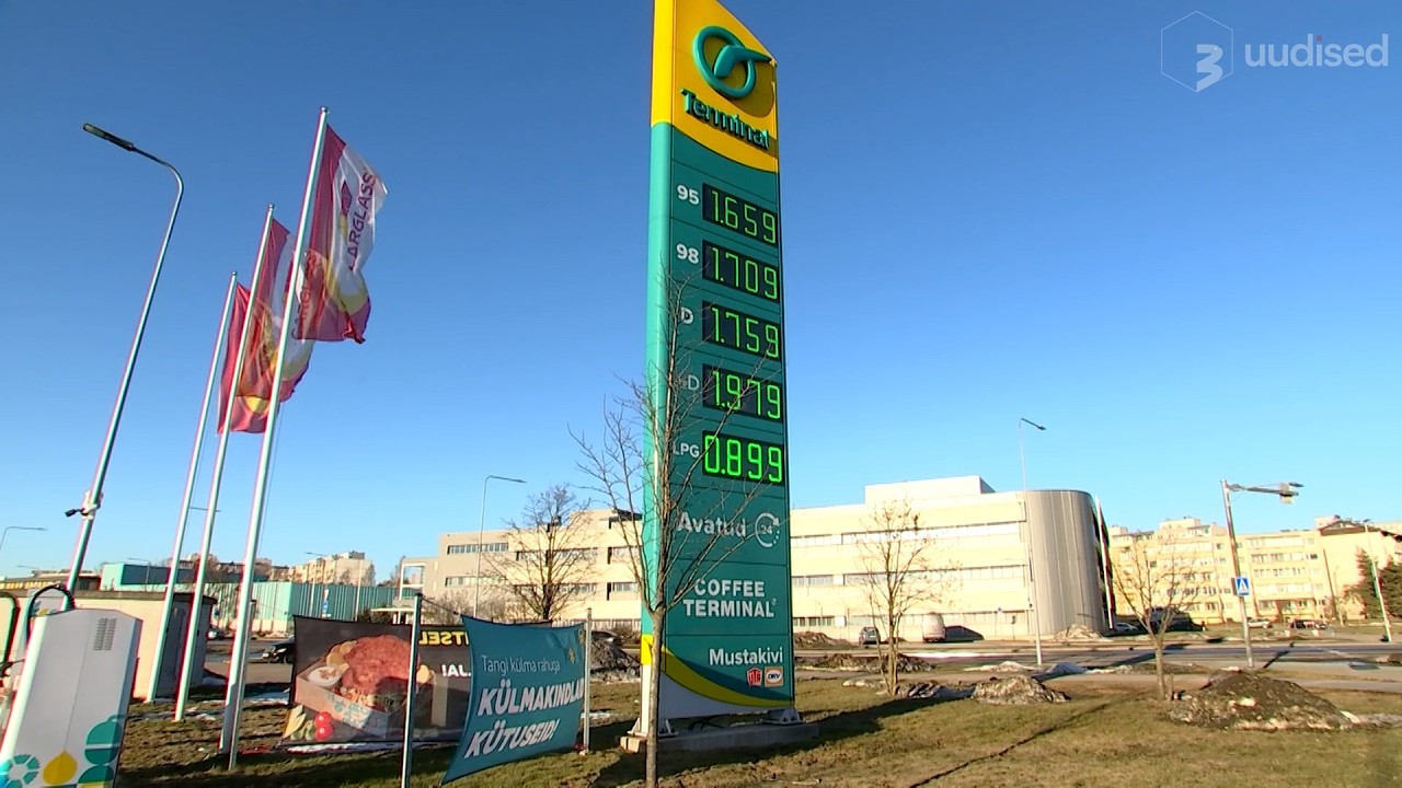TV3 uudised: hinnad tanklates tõusevad. Riigil on kütusevarud olemas, kuid kasutusse neid ei anta