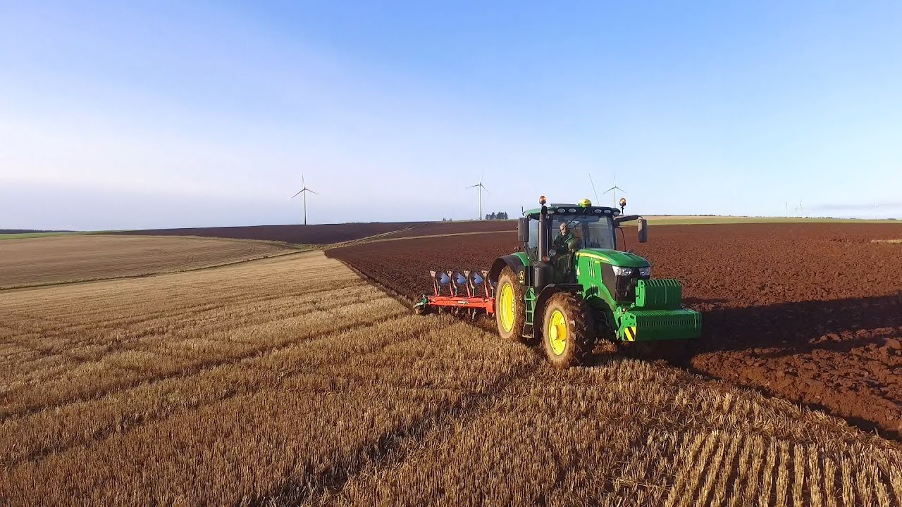 Winter Ploughing - Kverneland I-Plough