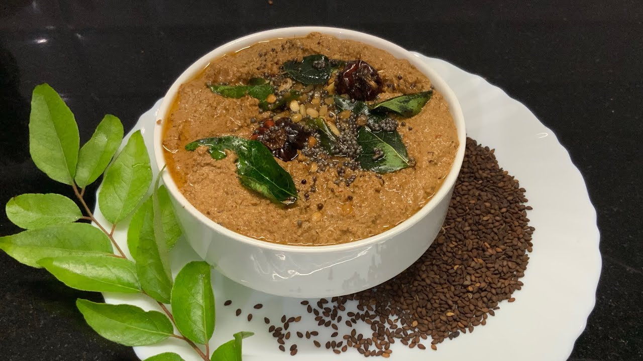 எள்ளு துவையல் இப்படி செய்யுங்க சுவையும் சத்தும் அருமை😋👌 /Ellu Thuvayal /Ellu chutney/ easy chutney