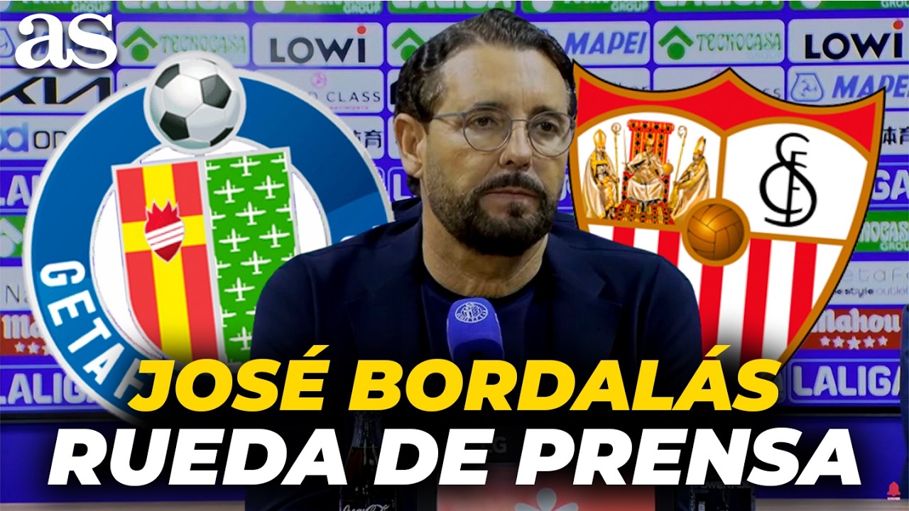 JOSÉ BORDALÁS, rueda de prensa COMPLETA tras la DERROTA en el GETAFE 0 - SEVILLA 1 | jORNADA 25