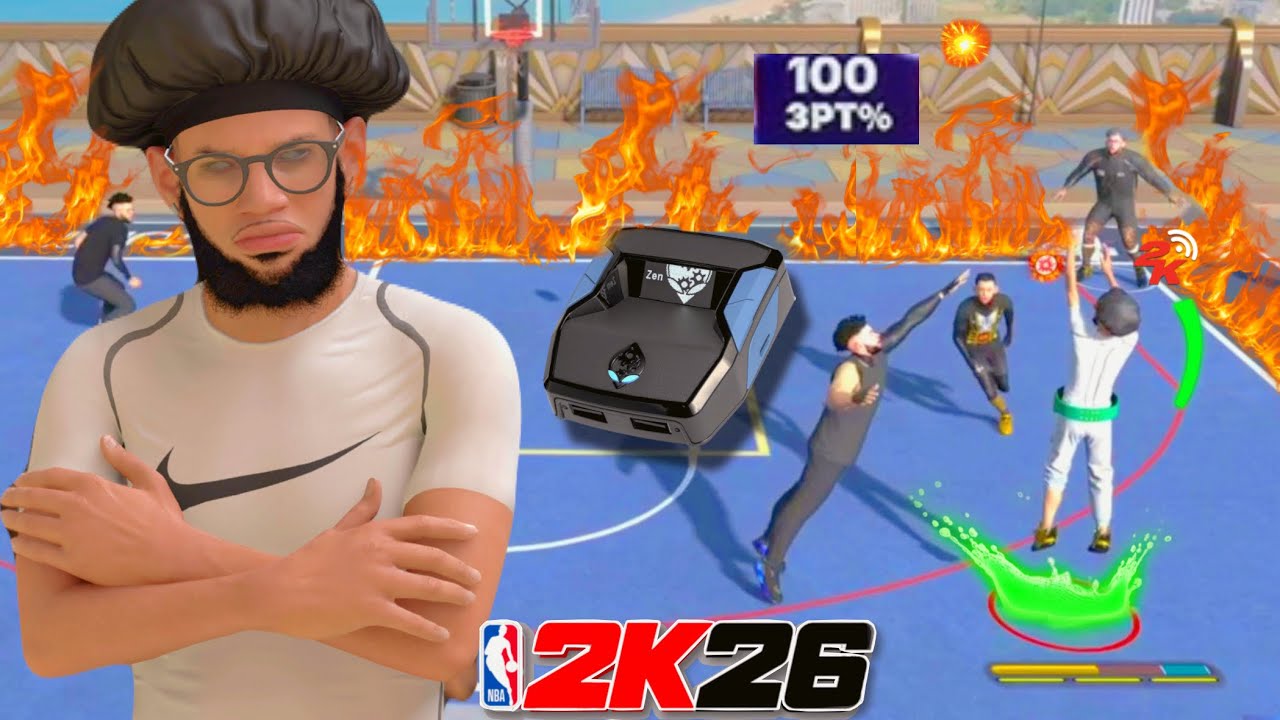 В NBA2K26 ко мне подъехали читеры высшего уровня, и вот что произошло…