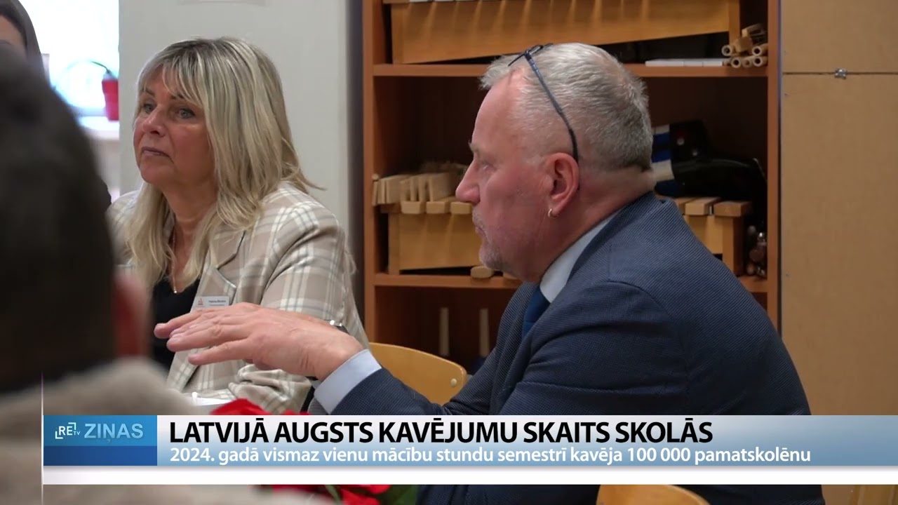 Stundu kavējumi – joprojām nopietna problēma Latvijas skolās