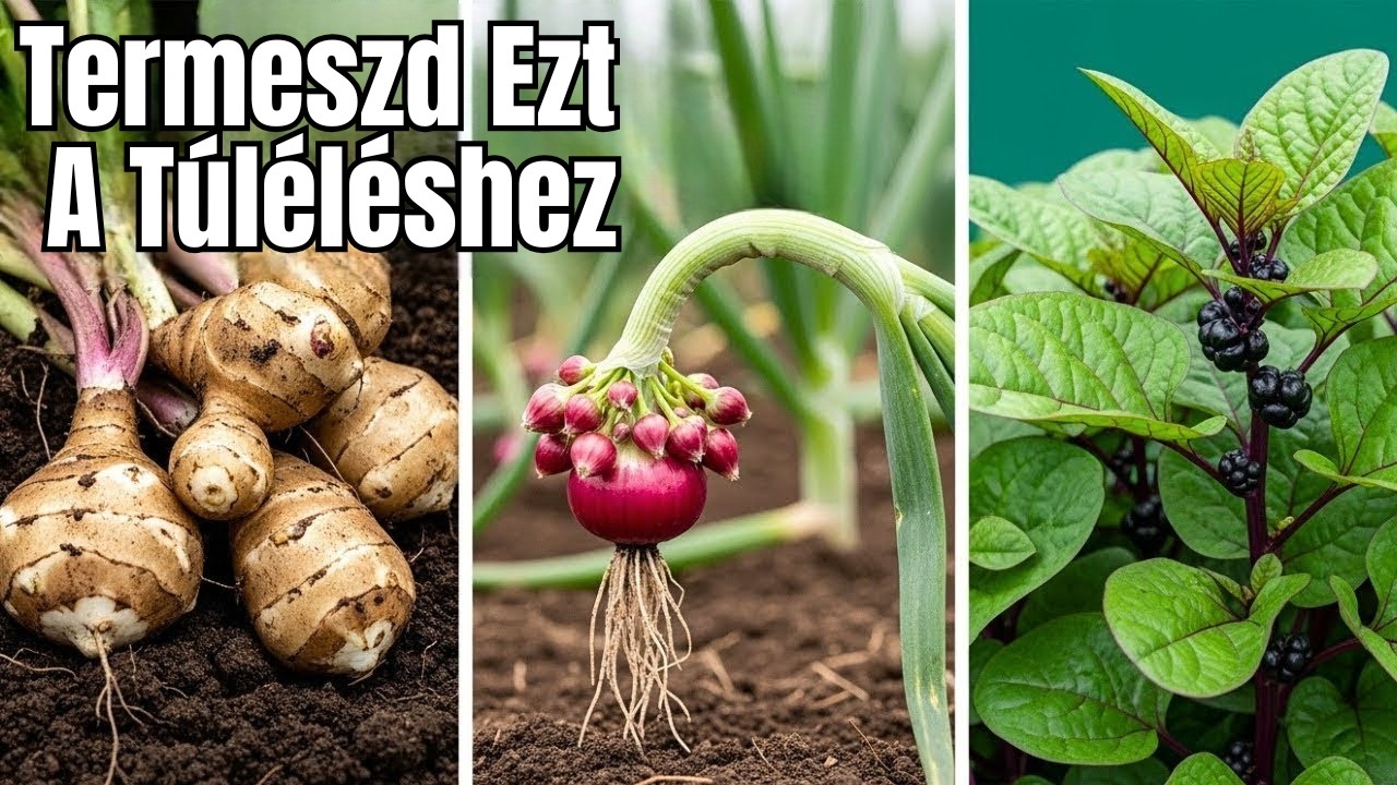 15 Termeszthető Növény A Nehéz Idők Túléléséhez!