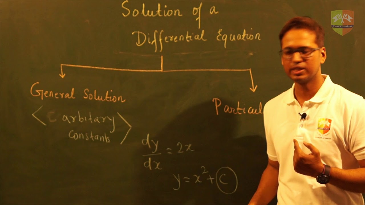 Differential Equations - Solution of a Differential Equation