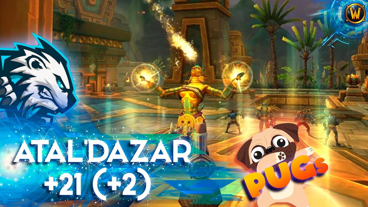 Атал'Дазар М+21 (+2) ПУГИ ● Dragonflight Сезон 3 ● Друид Страж Медведь Танк POV WOW АД Высокие ключи