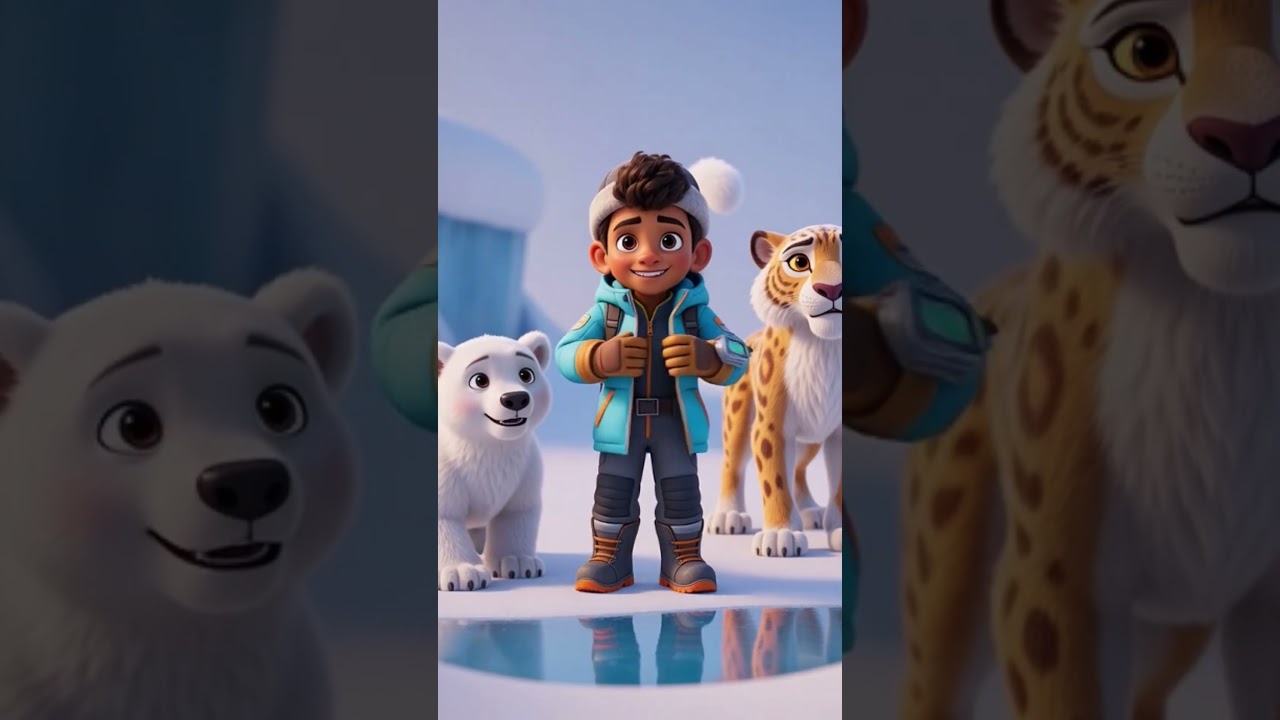 Diego helping Arctic Animals 