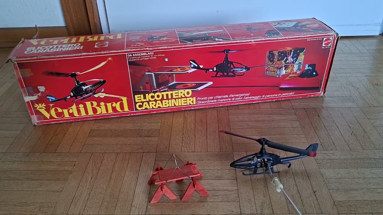 Vertibird von Mattel . Sensationelles Spielzeug 1971