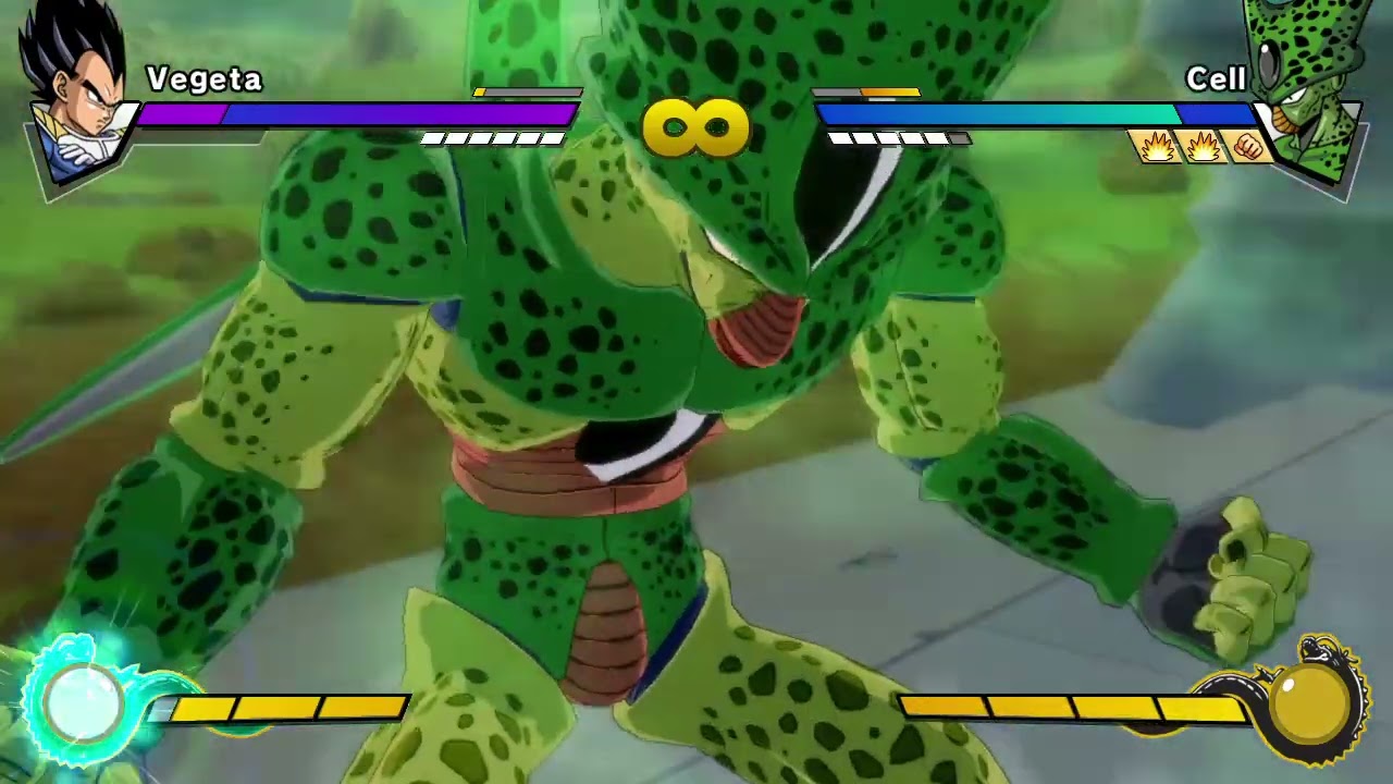 DRAGON BALL® Z  BURST LIMIT  Vegeta(me) Vs. Cell