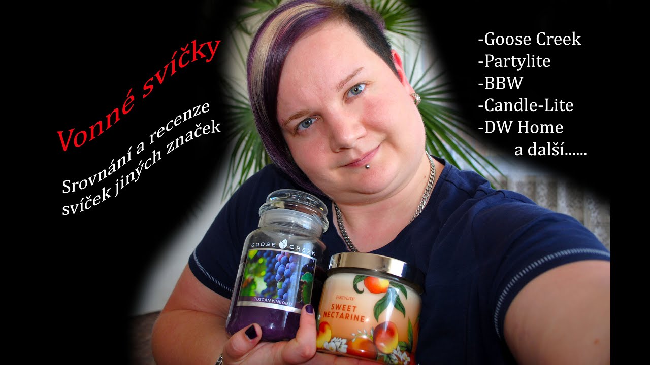 Vonné svíčky:Srovnání a recenze svíček jiných značek