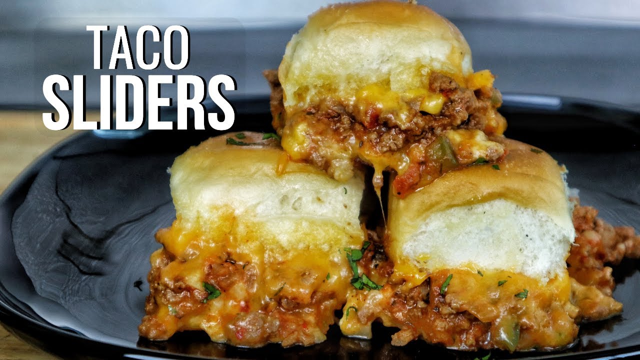 Don't Miss Out on These Game Day Taco Sliders