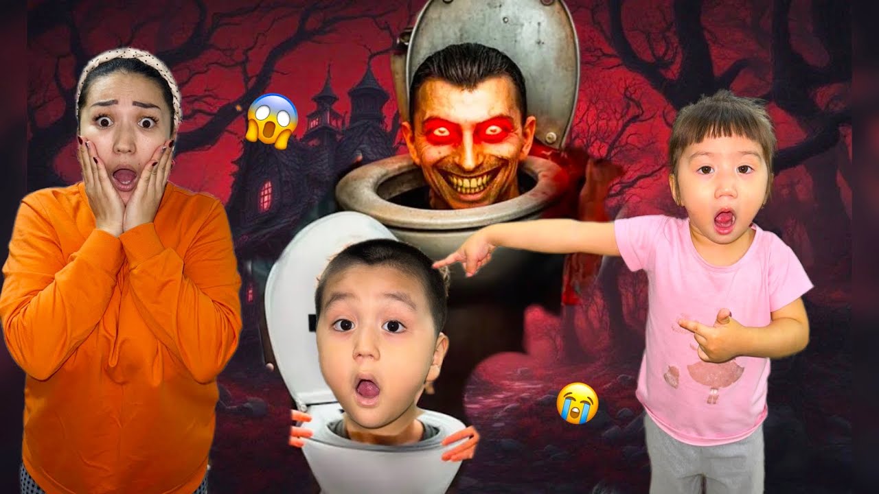 СКИБЕДИБИ ТУАЛЕТ БІЗДІҢ ҮЙДІҢ ТУАЛЕТТЕН ШЫҚТЫ😱БІЗ ҚАША АЛМАДЫҚ😭😱😰МИНИ-ФИЛЬМ🎥АЛИЖАН АЛЫП КЕТТІМА?😢