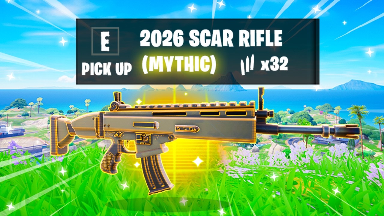 The NEW *SCAR* Only Challenge in Fortnite