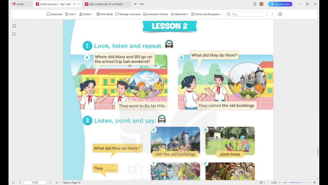 Tiếng Anh Lớp 5_ Unit 10 (Global Success)