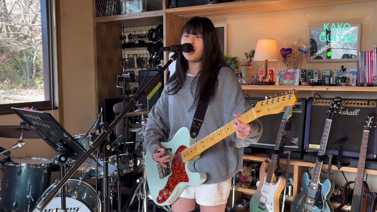 命をくれよ/トゲナシトゲアリ【エレキギター弾き語り】♱໒꒱ KAKO GUITAR ໒꒱♱ 13歳中1