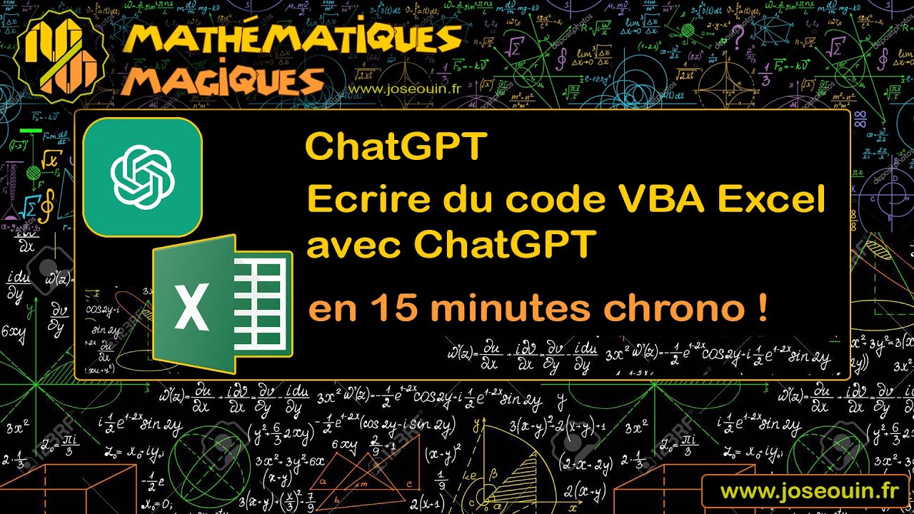 🛩️ ChatGPT : Ecrire du code VBA Excel avec ChatGPT