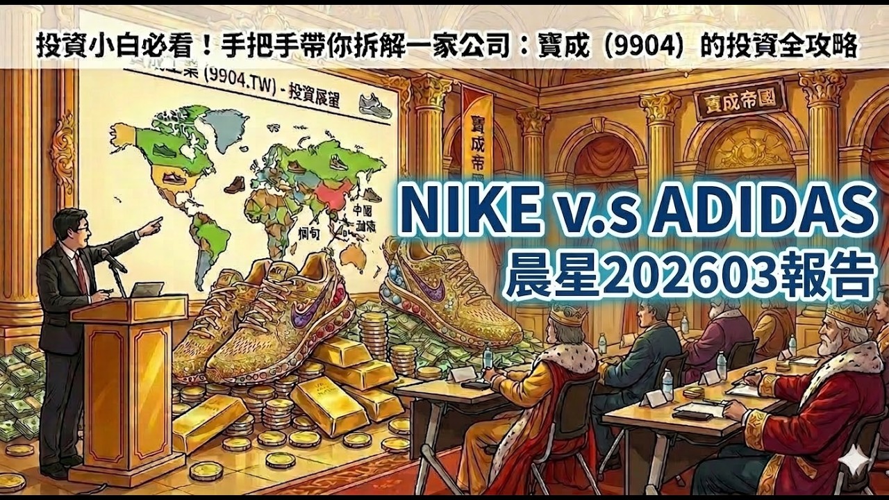 史貝克個股分析SOP大公開 - 寶成 - 14 - Nike 對決 Adidas：晨星202603報告
