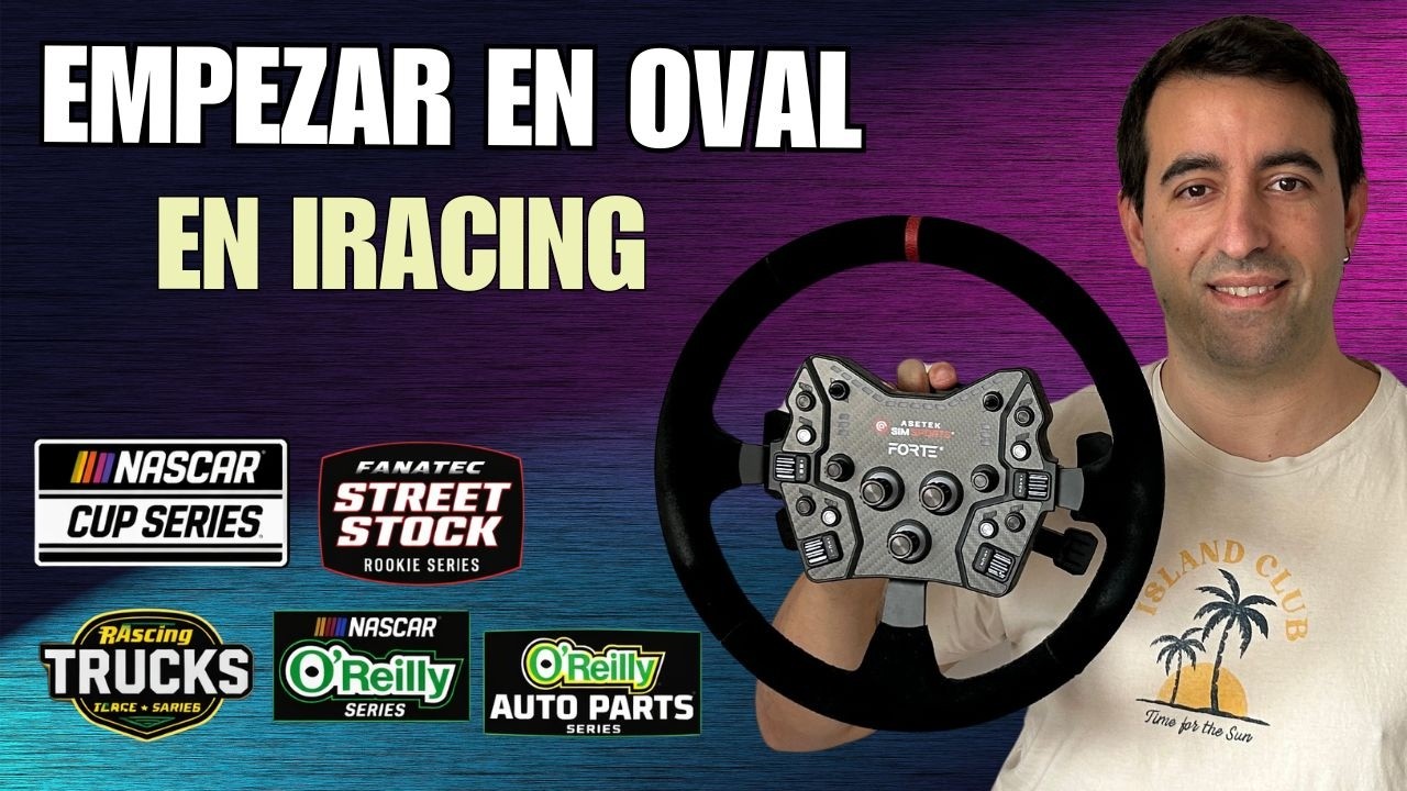 Empieza en NASCAR OVAL en iRacing desde CERO