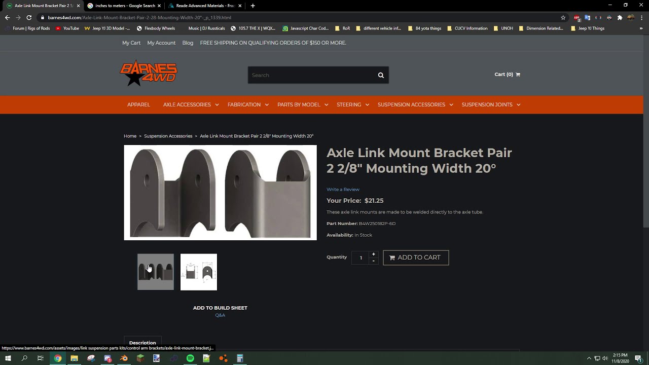 Barnes4WD Flush Mount Axle Link Recreation Timelapse