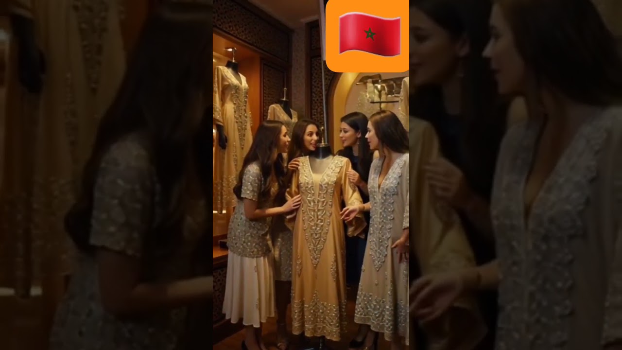 When elegance meets the rich culture of Morocco, this is the reaction.🇲🇦🇲🇦🇲🇦😍🔥#caftan #caftanmaroc