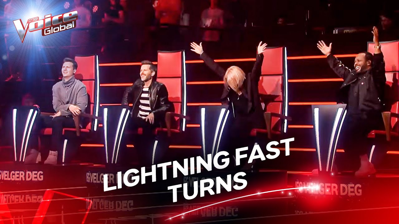 QUICKEST Chair Turns No One Saw Coming | The Voice Norway