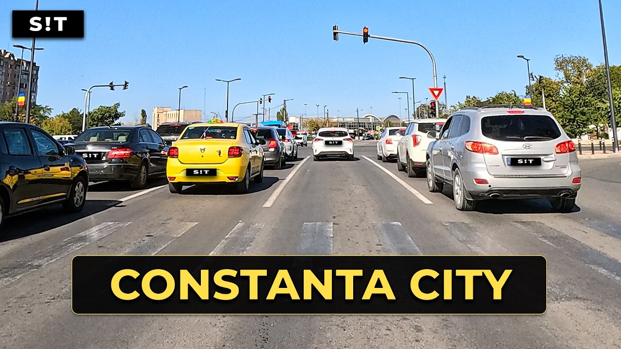 Exploring Constanta Streets Traian Mangaliei Lapusneanu 🚗