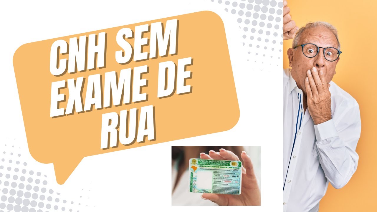 COMO TIRAR CNH SEM PRECISAR DE EXAME DE RUA?