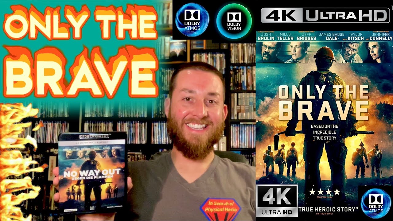 Only The Brave 4K UltraHD Blu Ray Review AKA: No Way Out / Unboxing / Dolby Vision / Region Free 4K