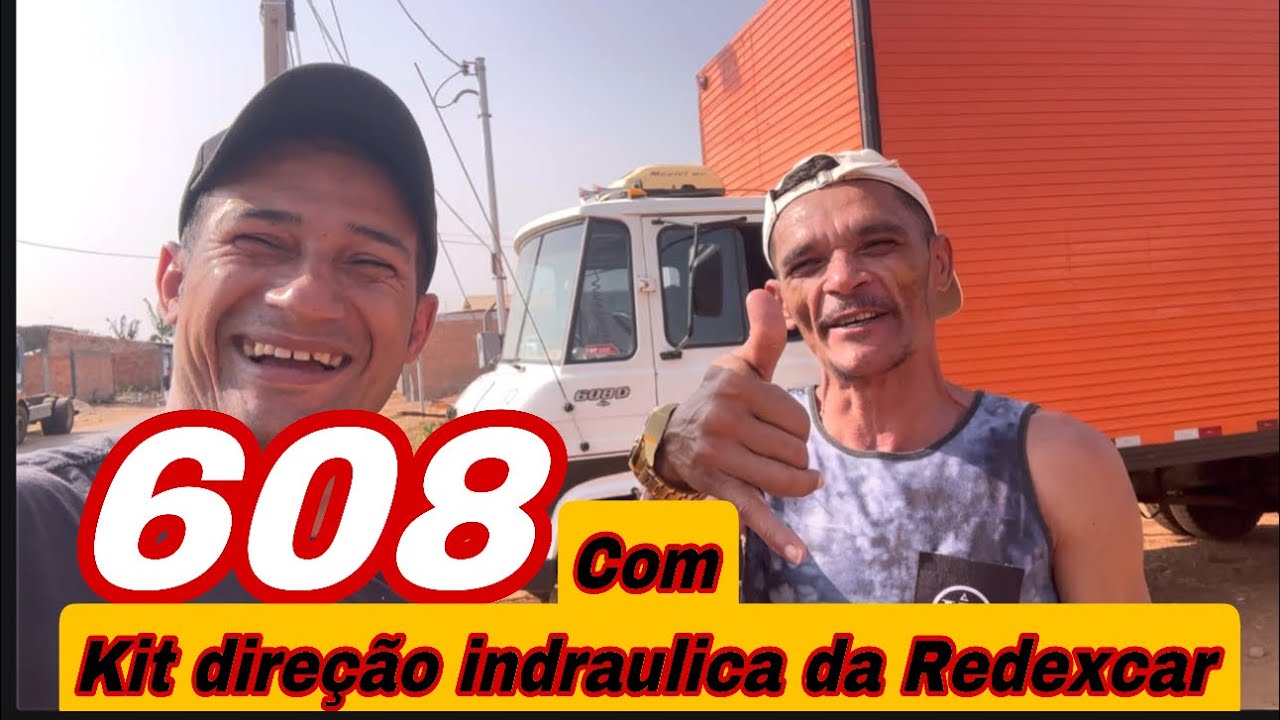 608 com direção da 710 Plus kit de adaptação dá Redexcar