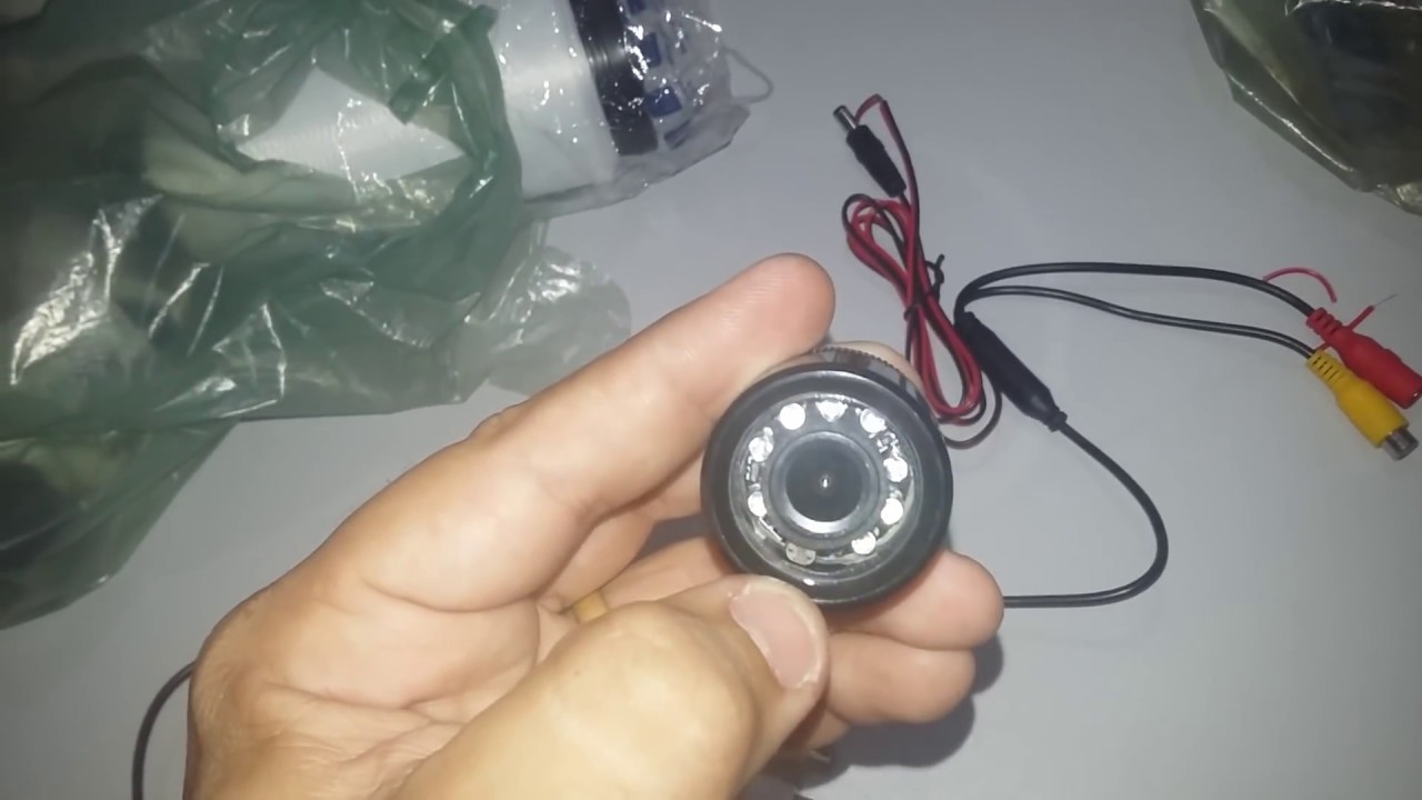 Retrovisor tela + Câmera de ré com visão noturna (UNIVERSAL)