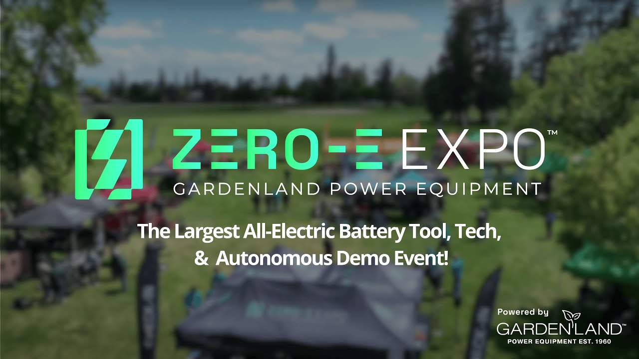 Zero-E Expo Highlights 2024 | An Inside Look At The Largest Battery Tool Demo Event by Gardenland