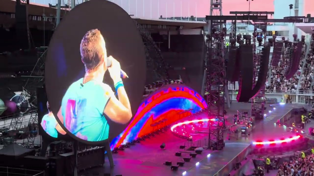 Coldplay - Viva la vida live Helsinki 2024