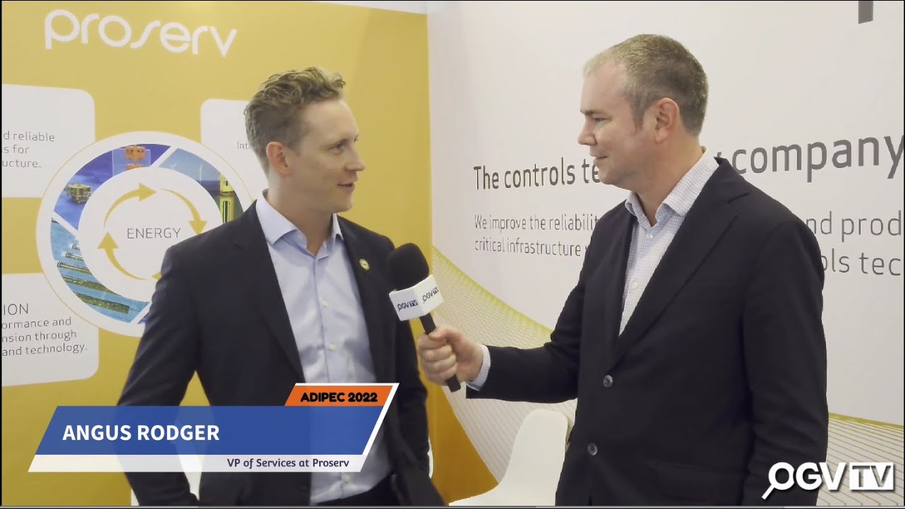 Adipec Interview: Angus Rodger, VP, Services talks about Proserv’s message to the market