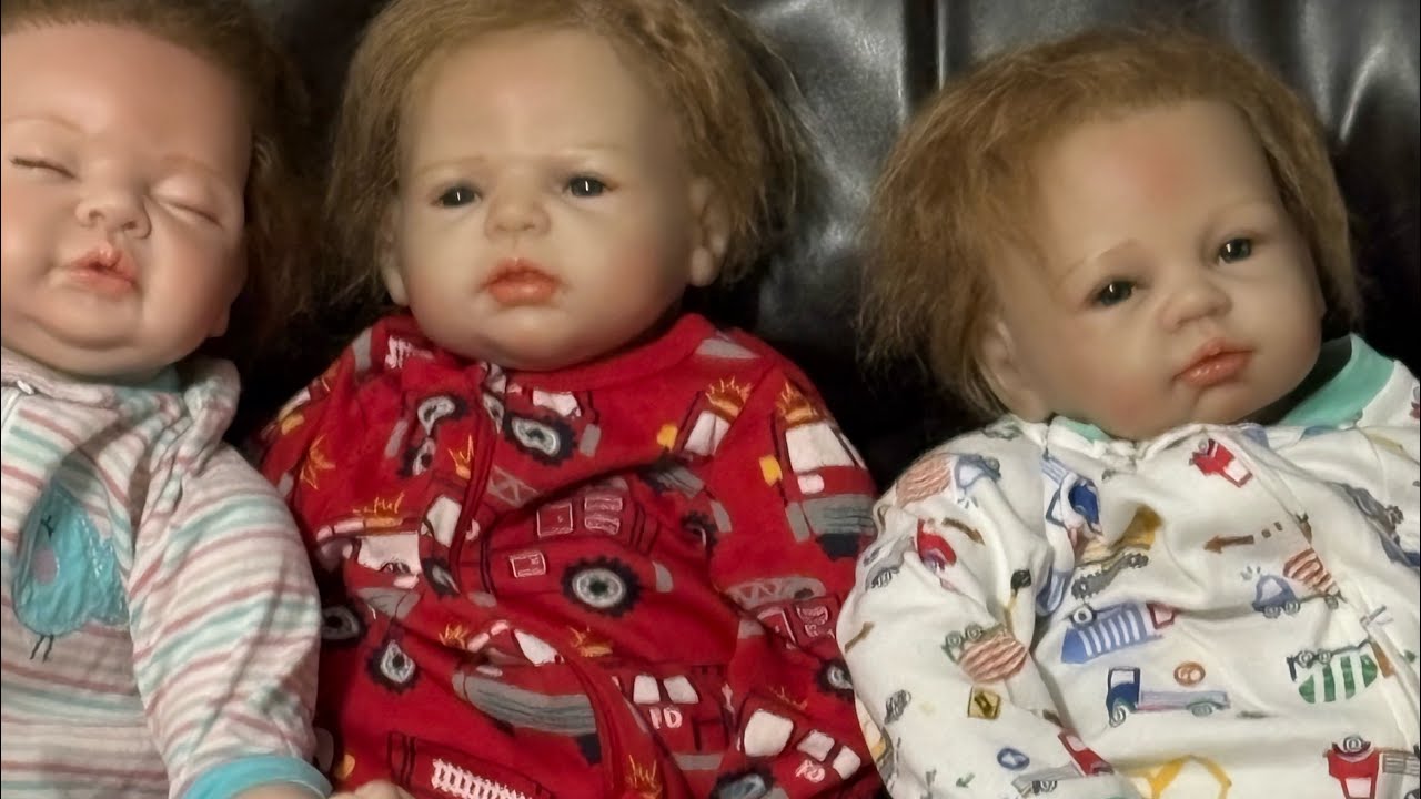 EVENING ROUTINE WITH REBORN TRIPLETS JAXON,BRYNLEY & BRYSON 🍼#rebornroleplay #reborndolls