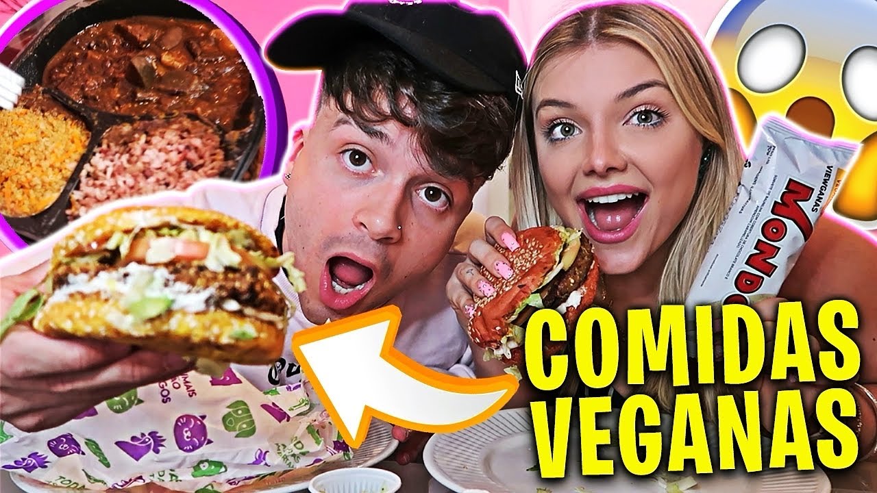 24 HORAS COMENDO COMIDAS VEGANAS ft. Ujõaozinho