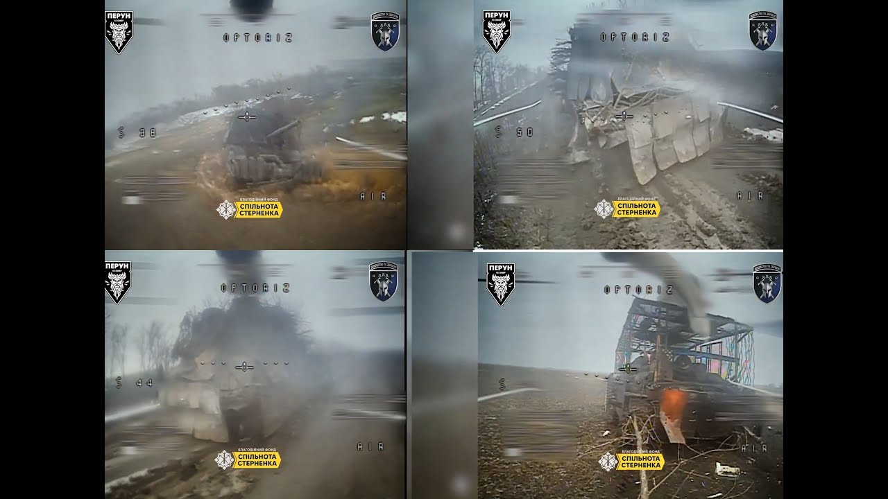 Russian Attack Towards Novopavlivka in Dnipro Defeated - Multiple Tanks Destroyed