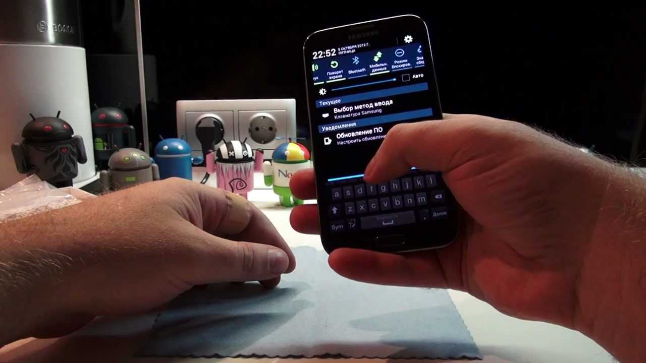 Распаковка Galaxy Note 2