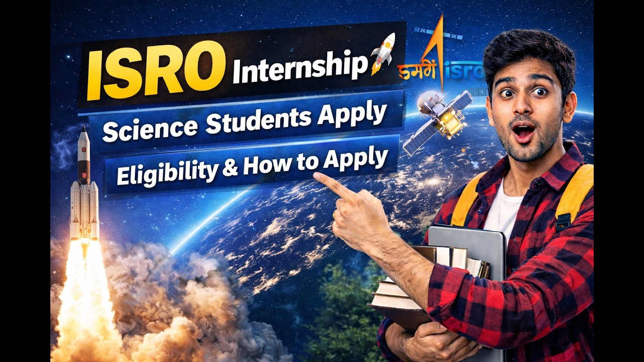 🚀 ISRO Internship 2026 | IIRS Internship for Students | Eligibility & How to Apply