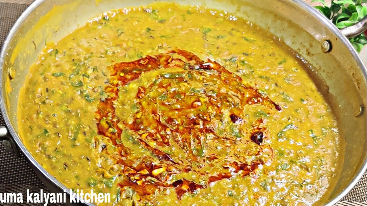 Healthy & tasty dal palak recipe | मूँग छिलके वाली दाल और पालक की स्वादिष्ट रेसिपी | dal palak recip