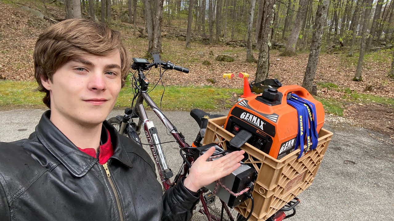My hybrid e-bike gets 200mpg