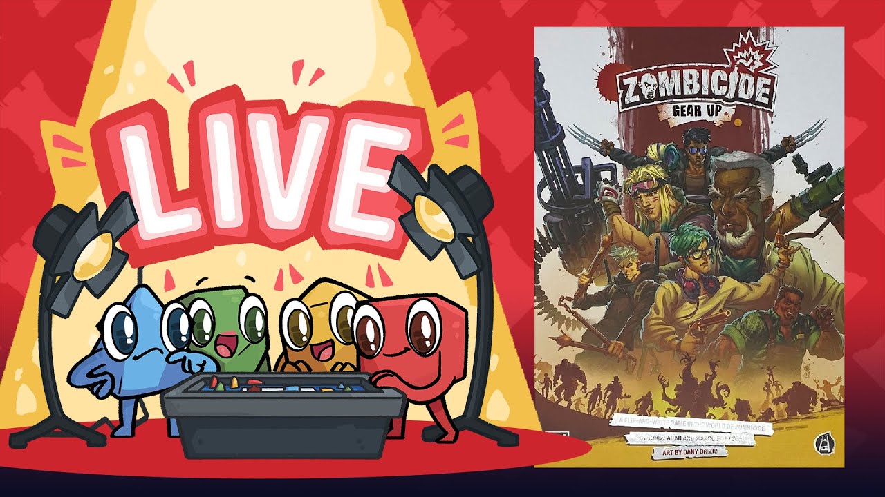 Zombicide Gear Up Playthrough