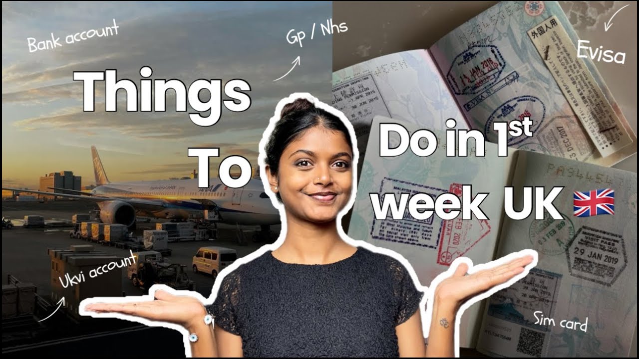 Just Landed in the UK? 🎓 Here&rsquo;s What You MUST Do First (2025)
