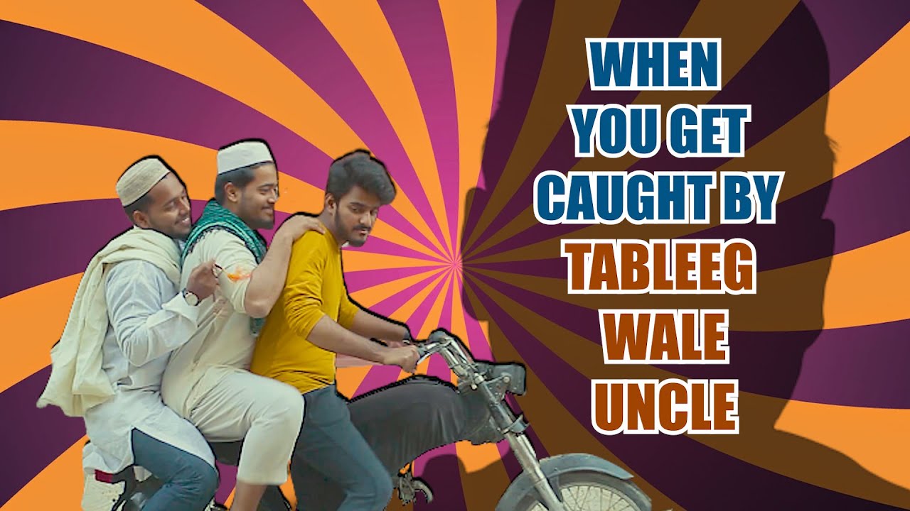 When You Get Caught By Tableeg Wale Uncle | The Fun Fin | Comedy Skit | Just for Fun