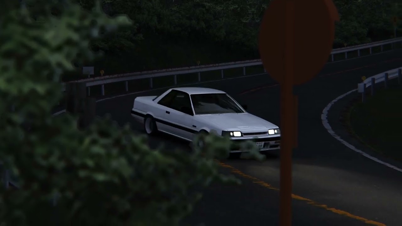 4:54 Akina Run Nissan Skyline R-31