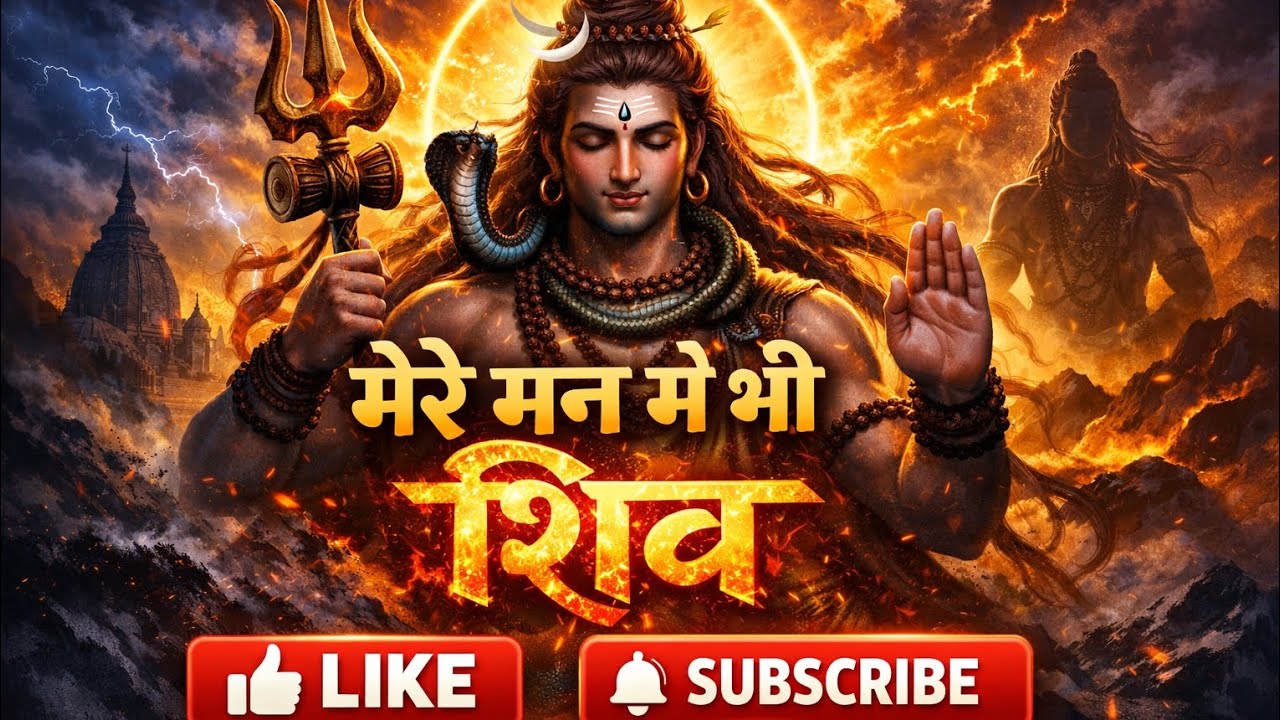 Mere Man Mein Bhi Shiv 🕉️ | Heart Touching Shiv BhajanShivratri Specialमेरे मन में भी शिव